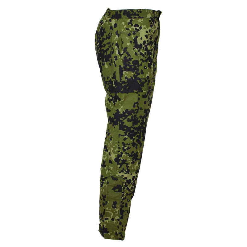Oryginalne duńskie spodnie deszczowe Camo M84 Wodoodporna taktyczna spoda walki