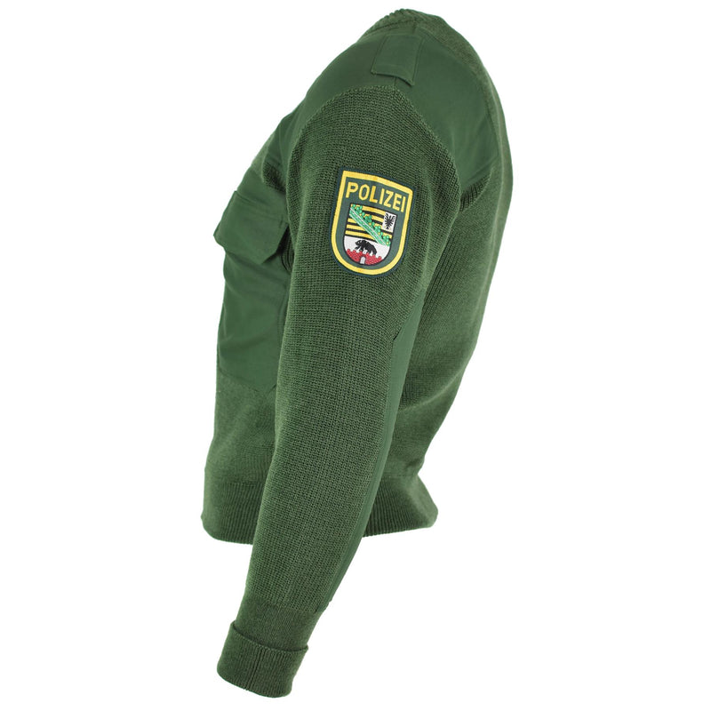 Prawdziwy niemieckie wojska armii sweter zielony pullover problem wojskowy BDU NOWOŚĆ