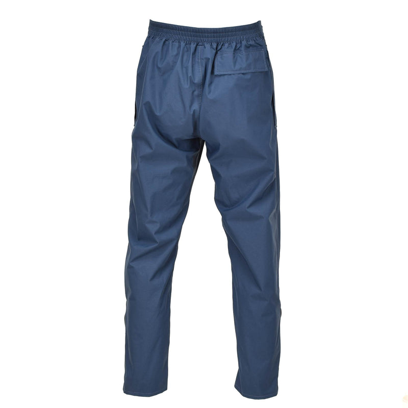 Oryginalne spodnie British Royal Air Force Waterproof Blue RAF Wet Weather Pants