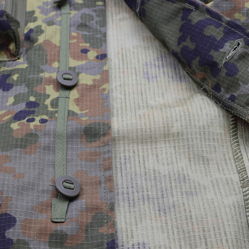 Marka tacgear niemiecka wojskowa kurtka polowa commando żołnierze flecktarn camo