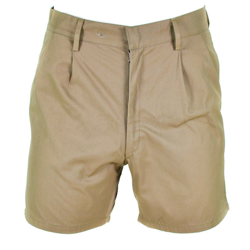 Oryginalne szorty armii włoskiej khaki chino wojskowe bermuda bermuda bdu