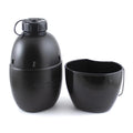 BCB Multi-Pali System gotowania Nato Flask Aluminium Set Set Canteen Black Torebka