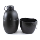 BCB Multi-Pali System gotowania Nato Flask Aluminium Set Set Canteen Black Torebka