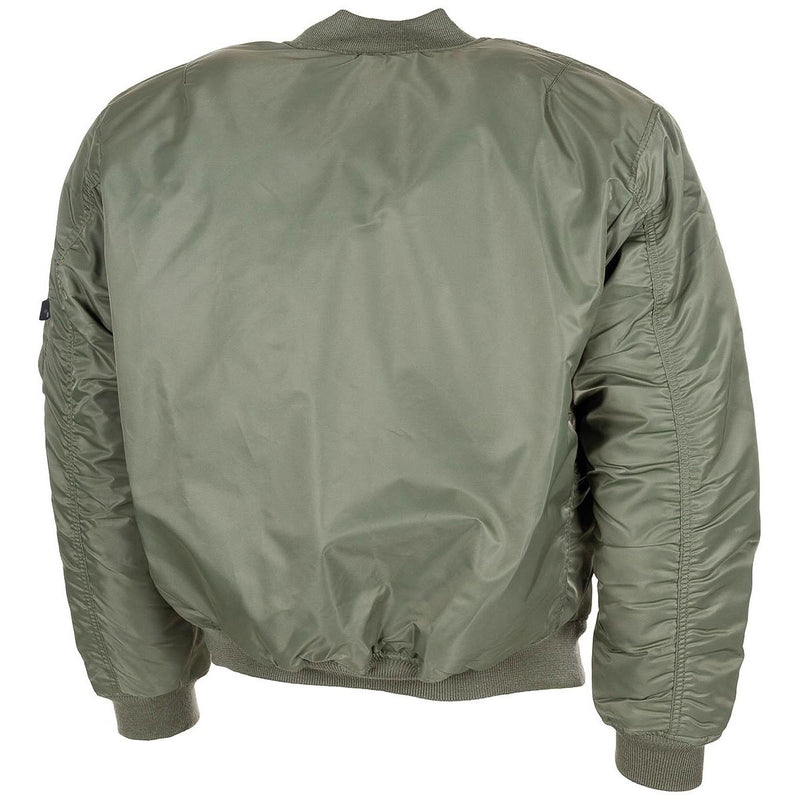 Styl wojskowy USA MA1 Bomber Jacket Air Force Troops WindProof Winted Olive