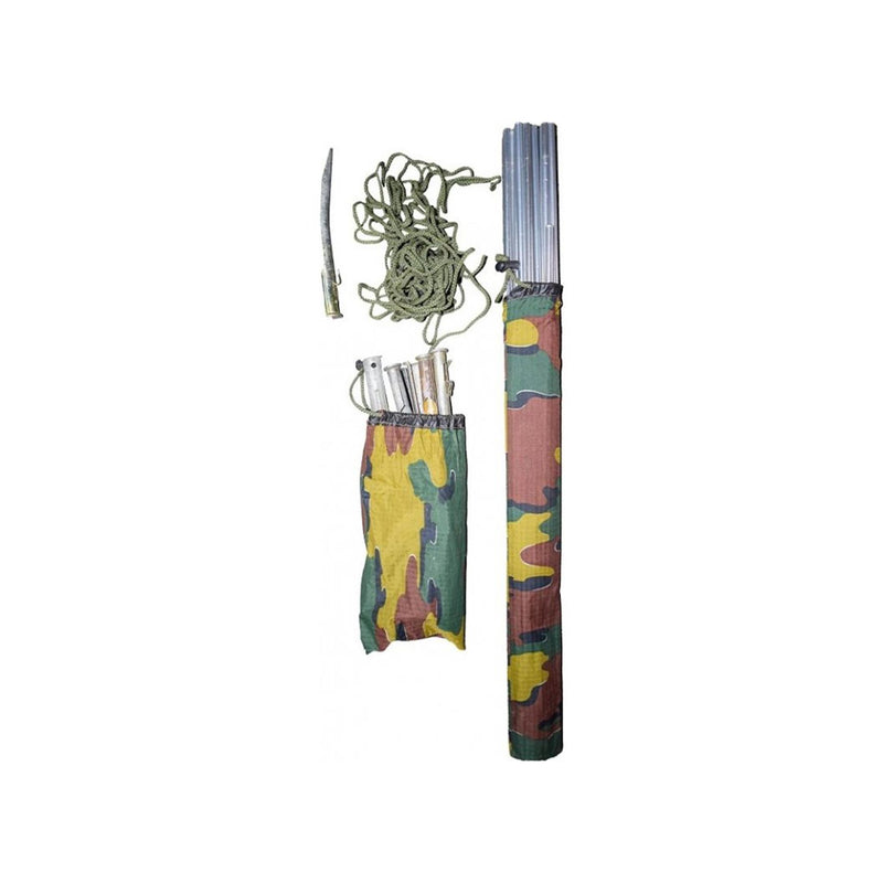Oryginalny belgijski wojskowy dwuosobowy namiot Waterproof Ripstop Jigsaw Tabernakulum