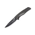 Nóż kieszonkowy BOKER Black Carbon z rękojeścią z włókna węglowego ze stali nierdzewnej 440A