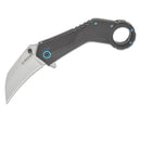 Boker Magnum Velcon tactical pocket knife Hawkbill 440C Steel blade G10 Handle - GoMilitar