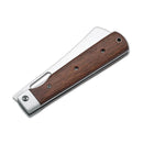 BOKER Outdoor Cuisine III Nakiri blade folding knife 7Cr17MoV steel tulipwood - GoMilitar