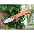 BOKER Pakka Hunter Scyzoryk kieszonkowy z blokadą wkładu, niepowlekana, drewniana rękojeść ze stali 440B