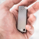 Składany scyzoryk Boker Plus BabyX Ostrze D2 Uchwyt ze stali nierdzewnej w kolorze szarym