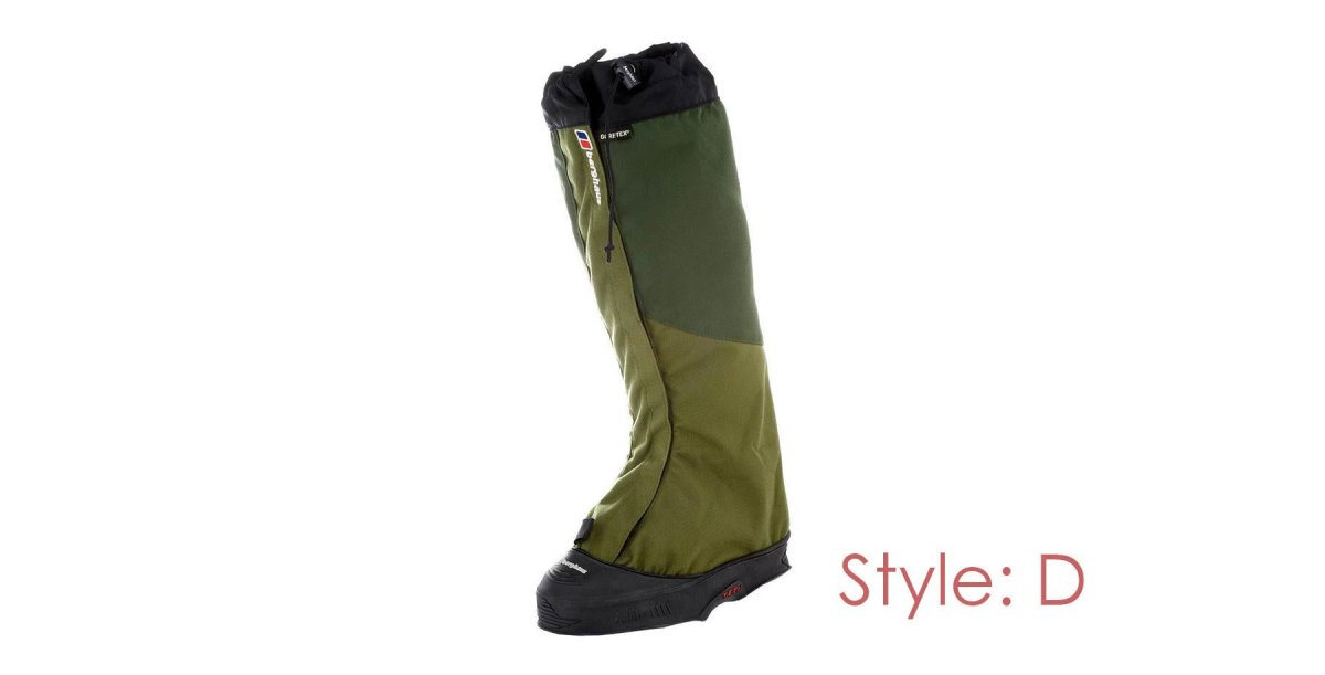 Brand Berghaus Yeti Gore-Tex Gaiters Waterproof OD Winter Curing Walking Nowe