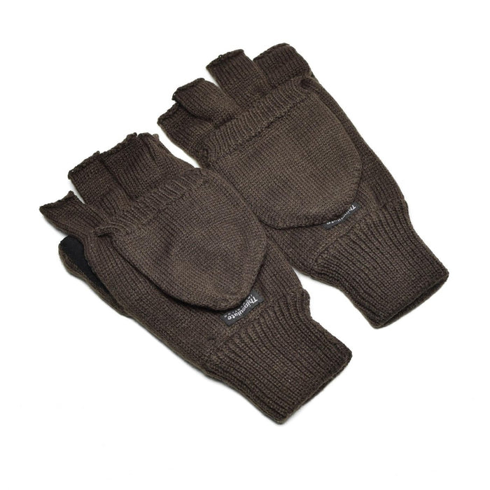 Marka Thinsulate Finger mitenki rękawiczki zimowe Black Olive OD