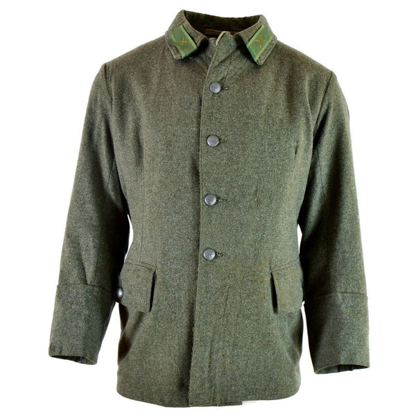 Oryginalny VWII vintage szwedzka armia wełniana mundur mundury m39 1940. wojskowy szary