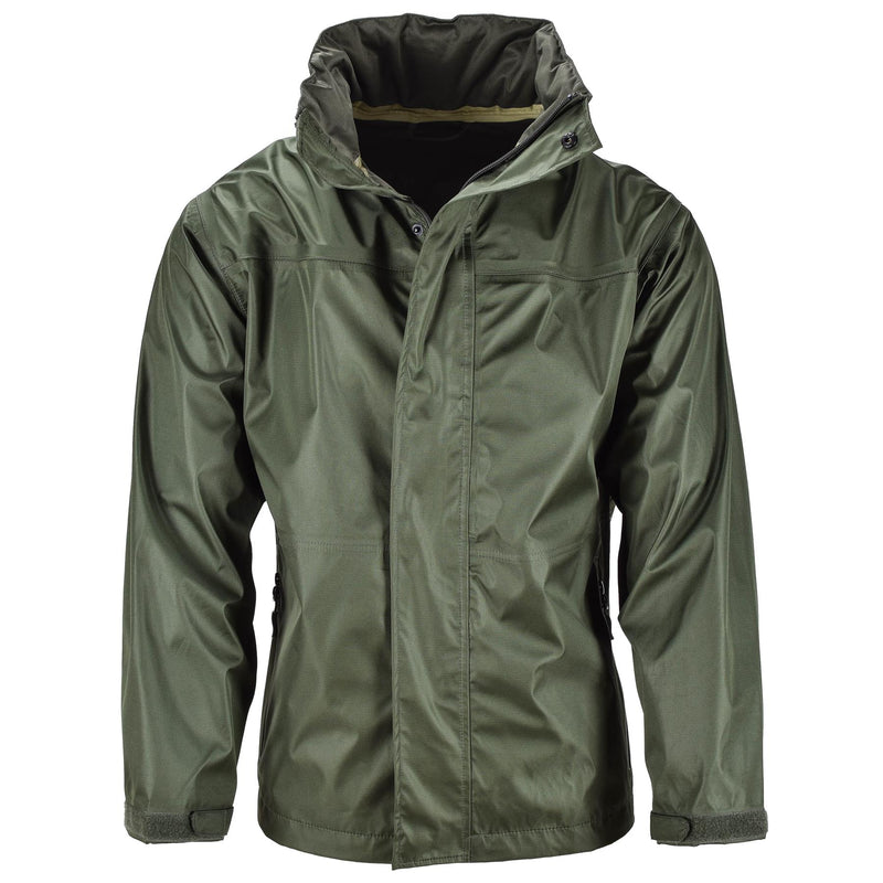 Kurtka marki MIL-TEC Olive Green Waterproof Men Wodoodporna odzież deszczowa