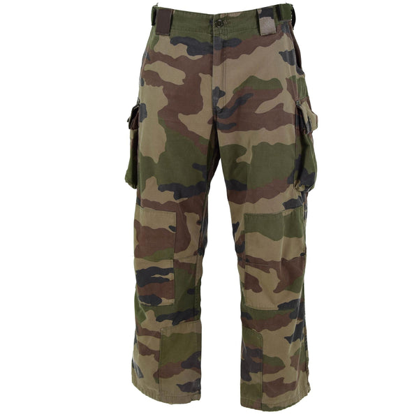Oryginalne francuskie spodnie bojowe wojskowe Felin Cce Camo T4 spodnie Ripstop