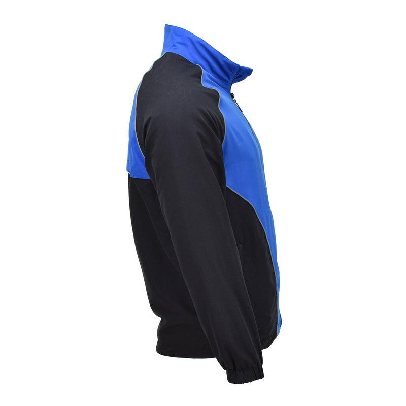 Oryginalne niemieckie wojskowe kurtki dresowe koszule sportowe Blue Black