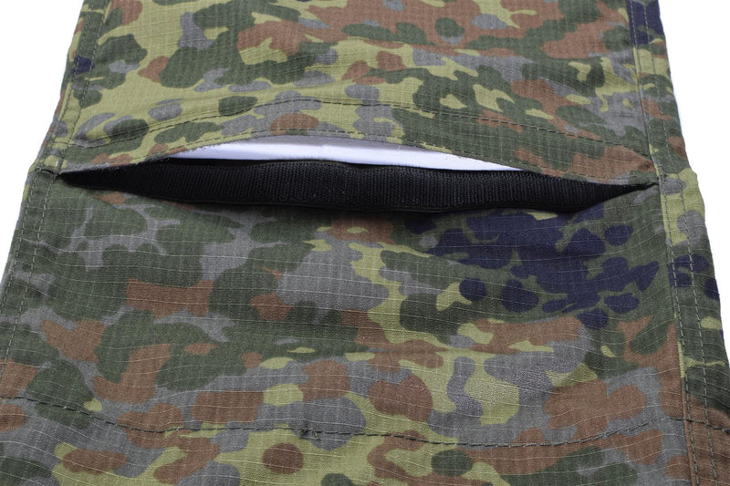 Marka Tacgear Niemiecka armia w stylu Pants Field Combat Flecktran Camo Ripstop