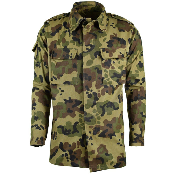 Oryginalna rumuńska kurtka polowa wojskowa BDU M93 Camo liść walka wojskowa