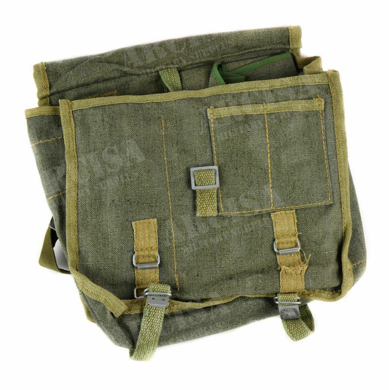 Oryginalny polski armia haversack płótna torba na ramię