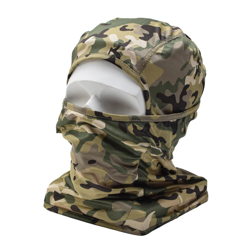 Operacja misji marki MFH CAMO BALACLAVA Lekkie taktyczne maski bojowe Nowa
