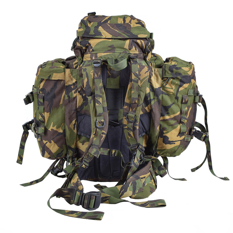 Prawdziwy holenderski wojskowy plecak DPM Wzór Rucksack Combat 60L Taktyczny plecak dzienny