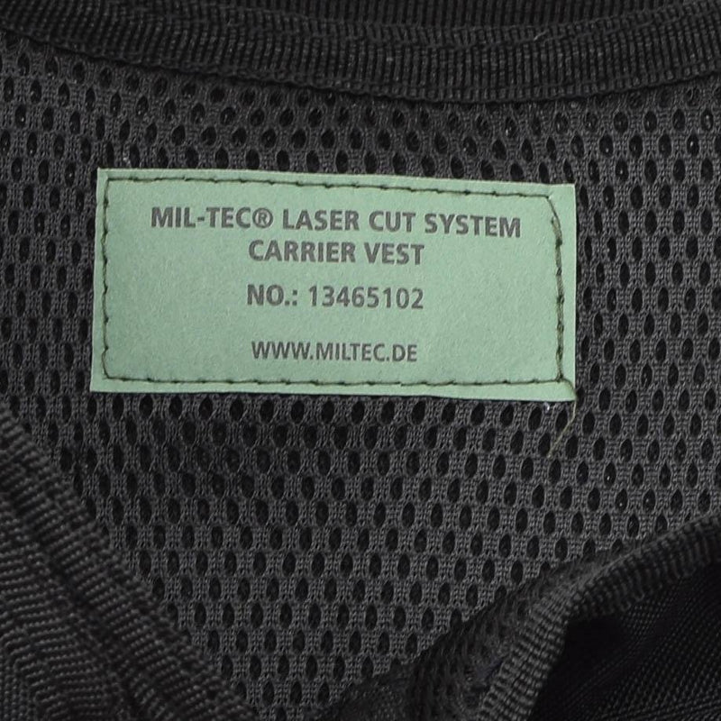 Mil-Tec Laser Cut Tactical Combat Talerz Nośnik wojskowy Molle Compact Black