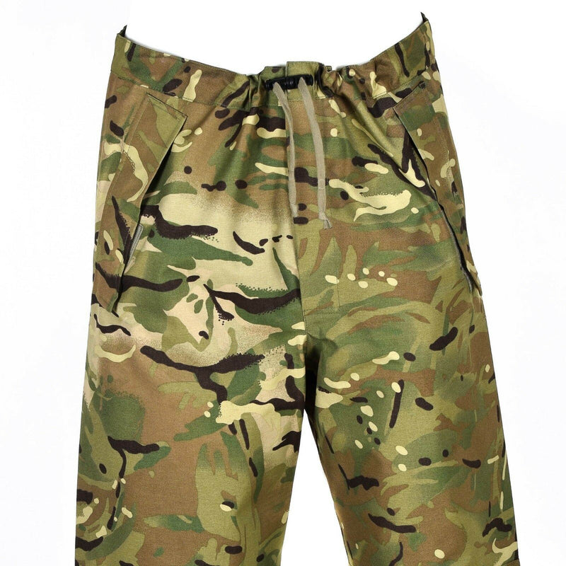 Oryginalny armia brytyjska walka wojskowa MVP MTP Camo Rain Spods Waterproof Goretex