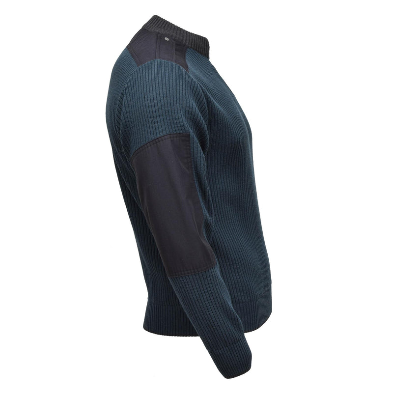 Oryginalny holenderski sweter wojskowy Winter Sport pullover zimny skoczek