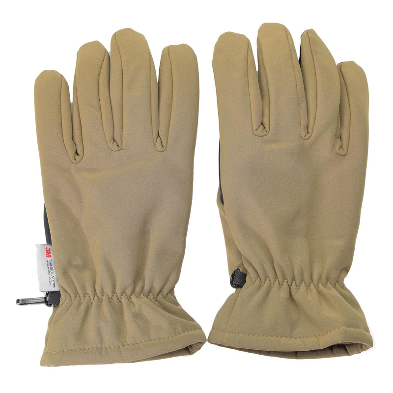Rękawiczki MIL-TEC Softshell Thinsulate ™ Coyote Winter Mens Tactical Thermal