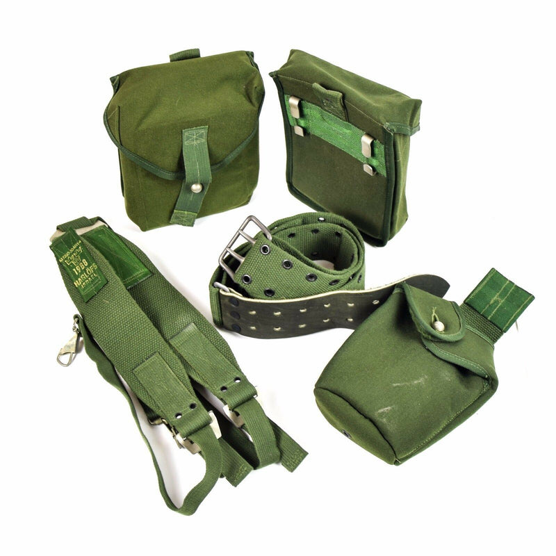 Oryginalne szwedzkie armia armii System 304 Składniki H-Strapy H-Straps