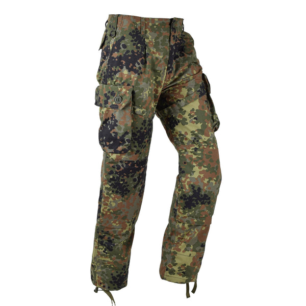 Marka Tacgear Niemiecka armia w stylu ładunków w stylu bojowym Flecktran Camo Ripstop
