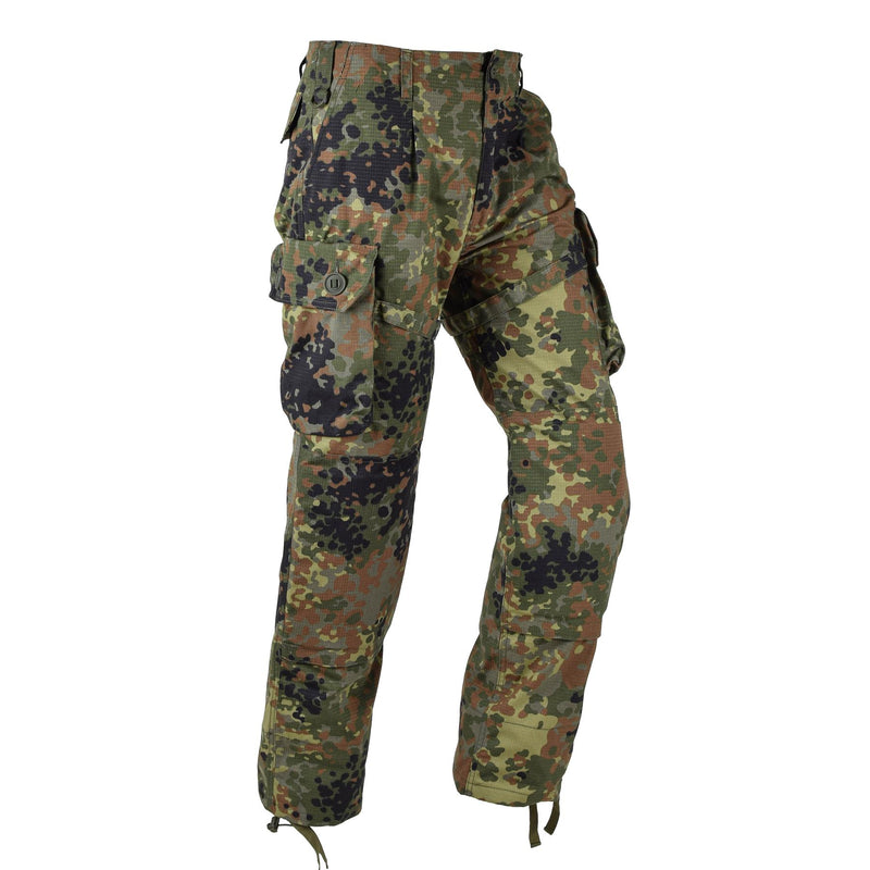 Marka Tacgear Niemiecka armia w stylu ładunków w stylu bojowym Flecktran Camo Ripstop