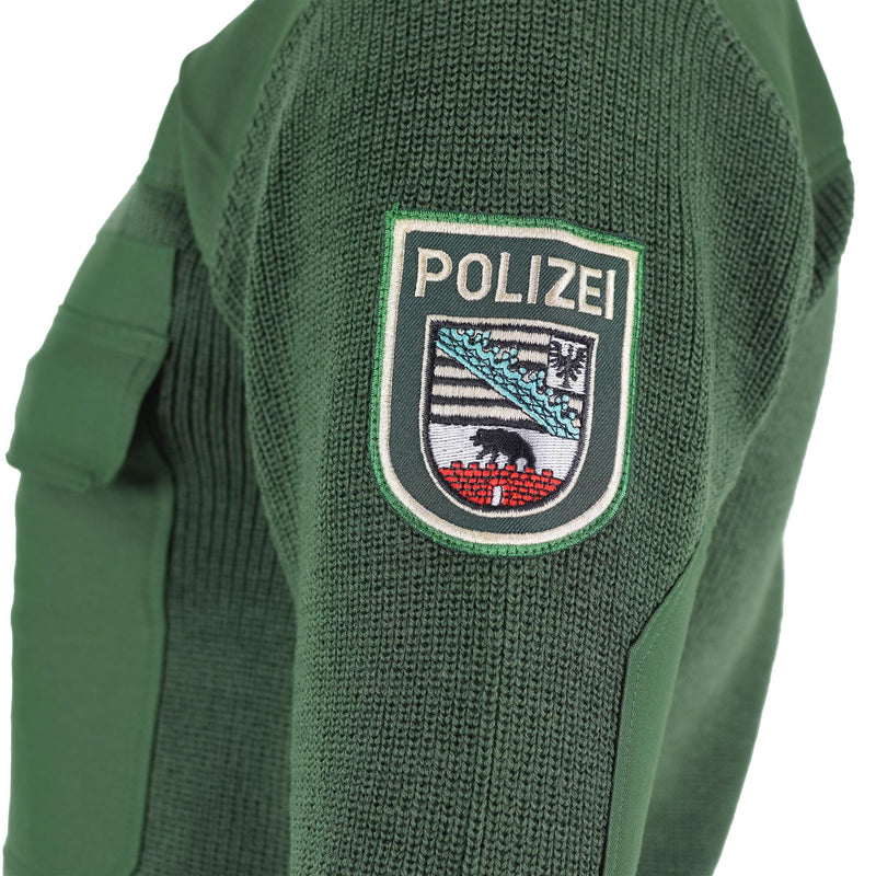 Prawdziwy niemieckie wojska armii sweter zielony pullover problem wojskowy BDU NOWOŚĆ