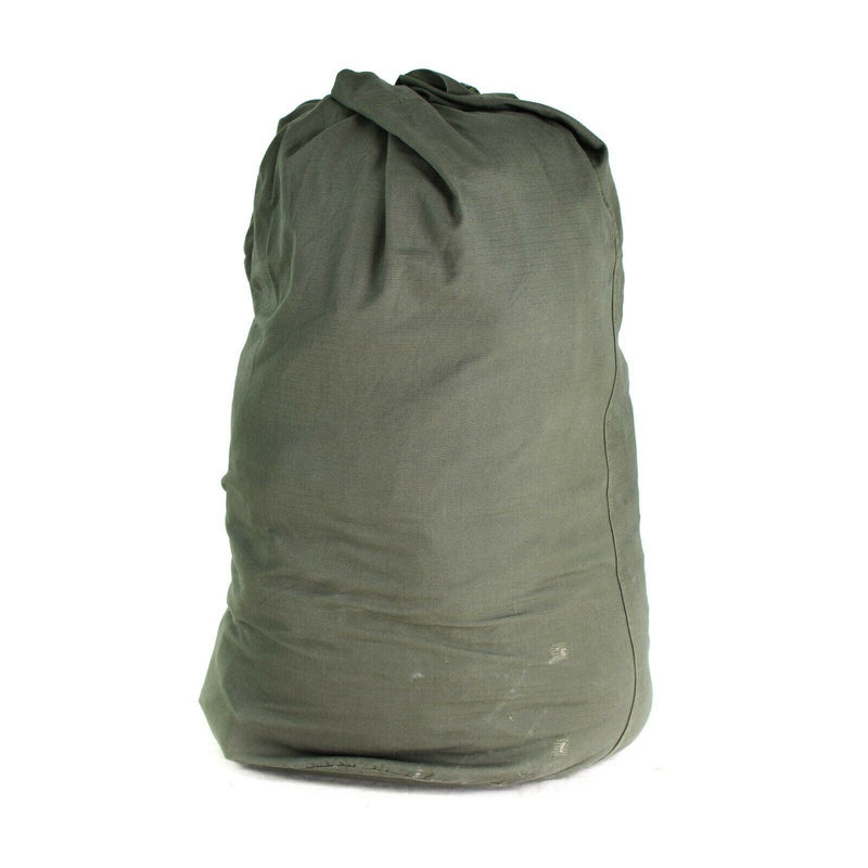 Oryginalna holenderska wojskowa torba Duffel 100 Liliters Ripstop Sack Płótno Zestaw Olive