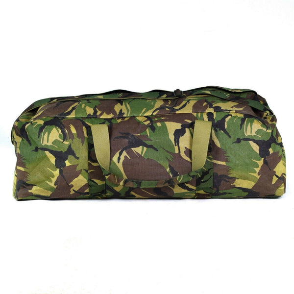 Oryginalny holenderski armia DPM Woodland Weekend torebka Pakiet torebki z zestawem worka Duffel