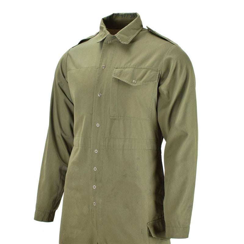 Oryginalny British Combinall Army Olive Green Suit Mechanics Koundalls OD OD