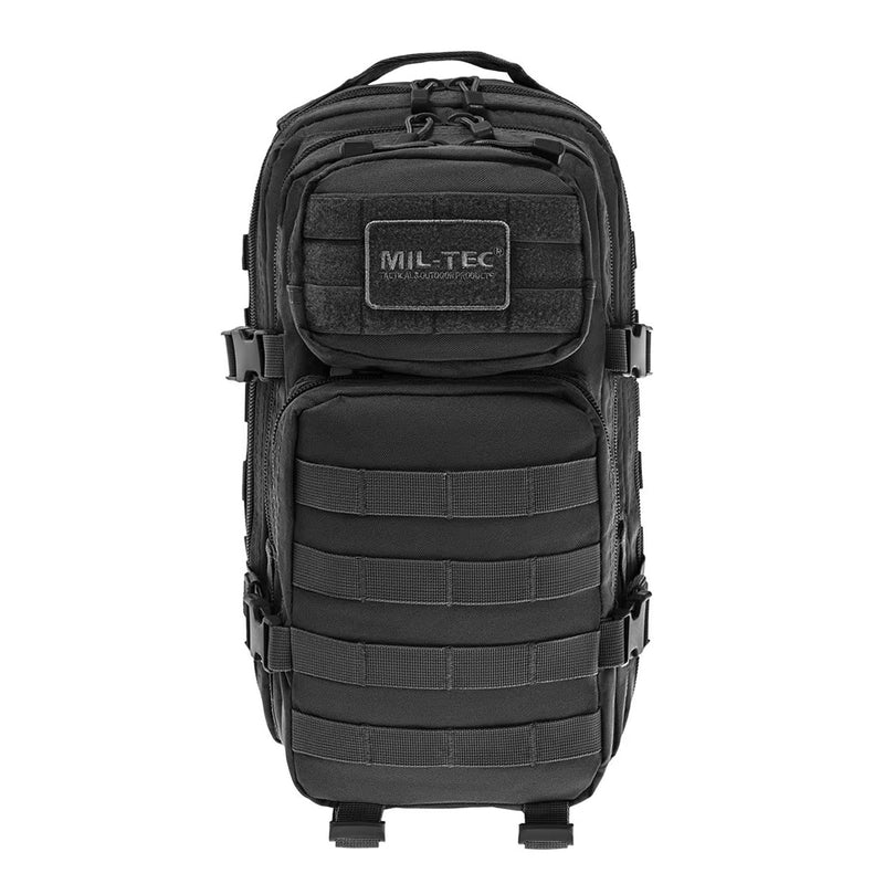 Mil-Tec USA styl szturmowy 20L Taktyczny plecak na zewnątrz Camping Black Plecak