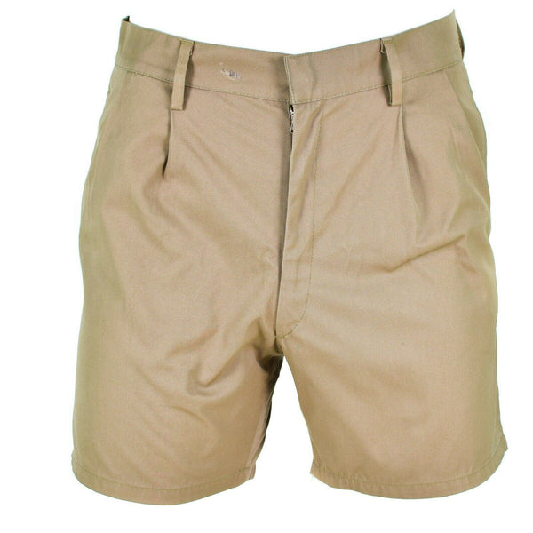 Oryginalne szorty armii włoskiej khaki chino wojskowe bermuda bermuda bdu