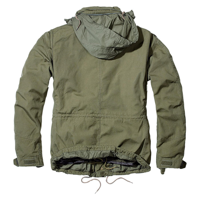 Brandit Classic M65 Giant Jacket Wojskowy styl vintage zdejmowana podszewka oliwka