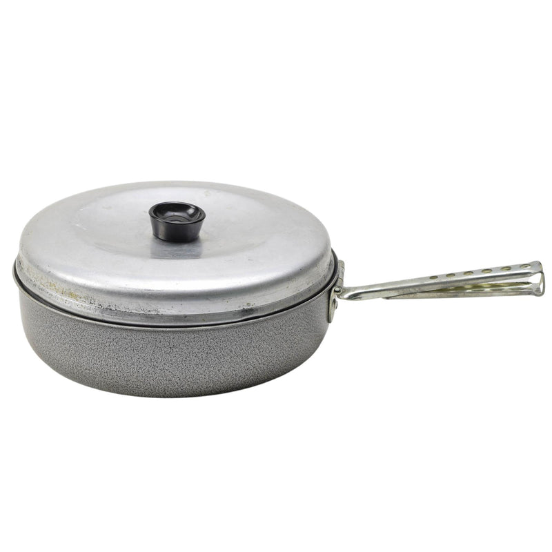 Prawdziwy szwedzka armia Trangia Frpan Lid 726 Stal Stael Tins Pane