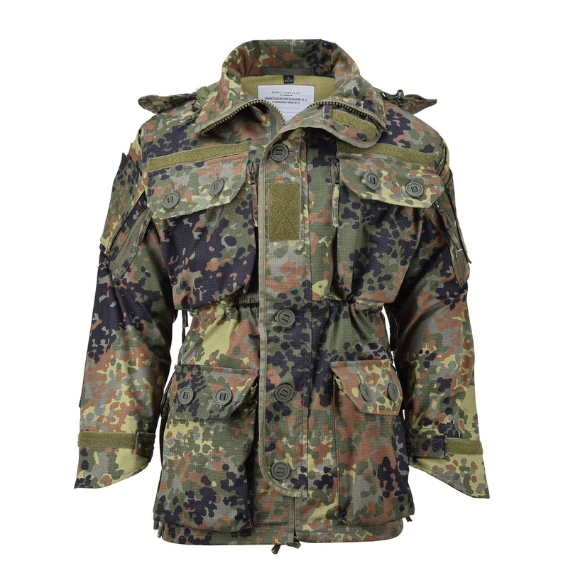 Tacgear marka wojskowa komandos smock kurtka full-zip ripstop flecktran