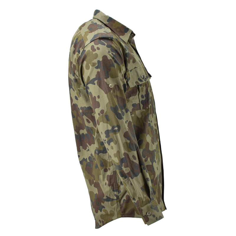 Oryginalne rumuńskie koszule wojskowe lekkie mundur polowy M94 Mozaic Camo
