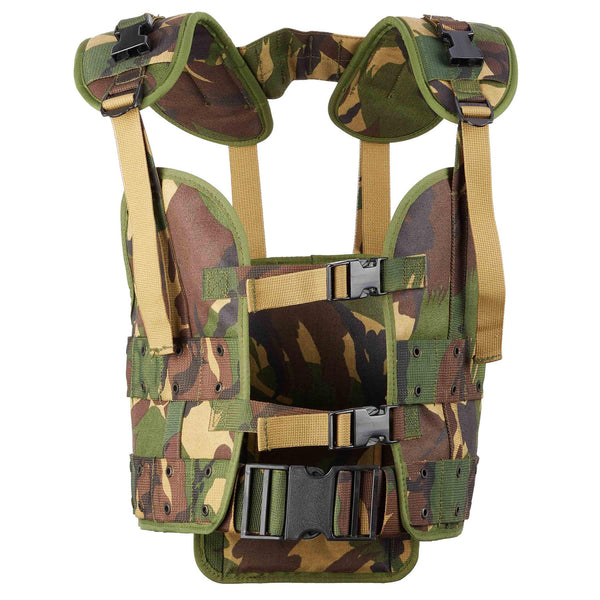 Oryginalny holenderski wojskowy kamizelka taktyczna Woodland Camuflage Field Woods Sprzęt