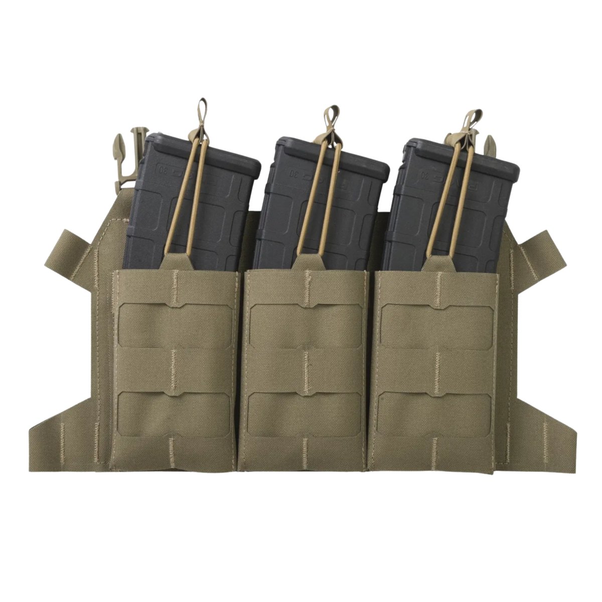 Pokrowiec na magazynki Direct Action z potrójnym szkieletem 223 w kolorze Woodland Camo