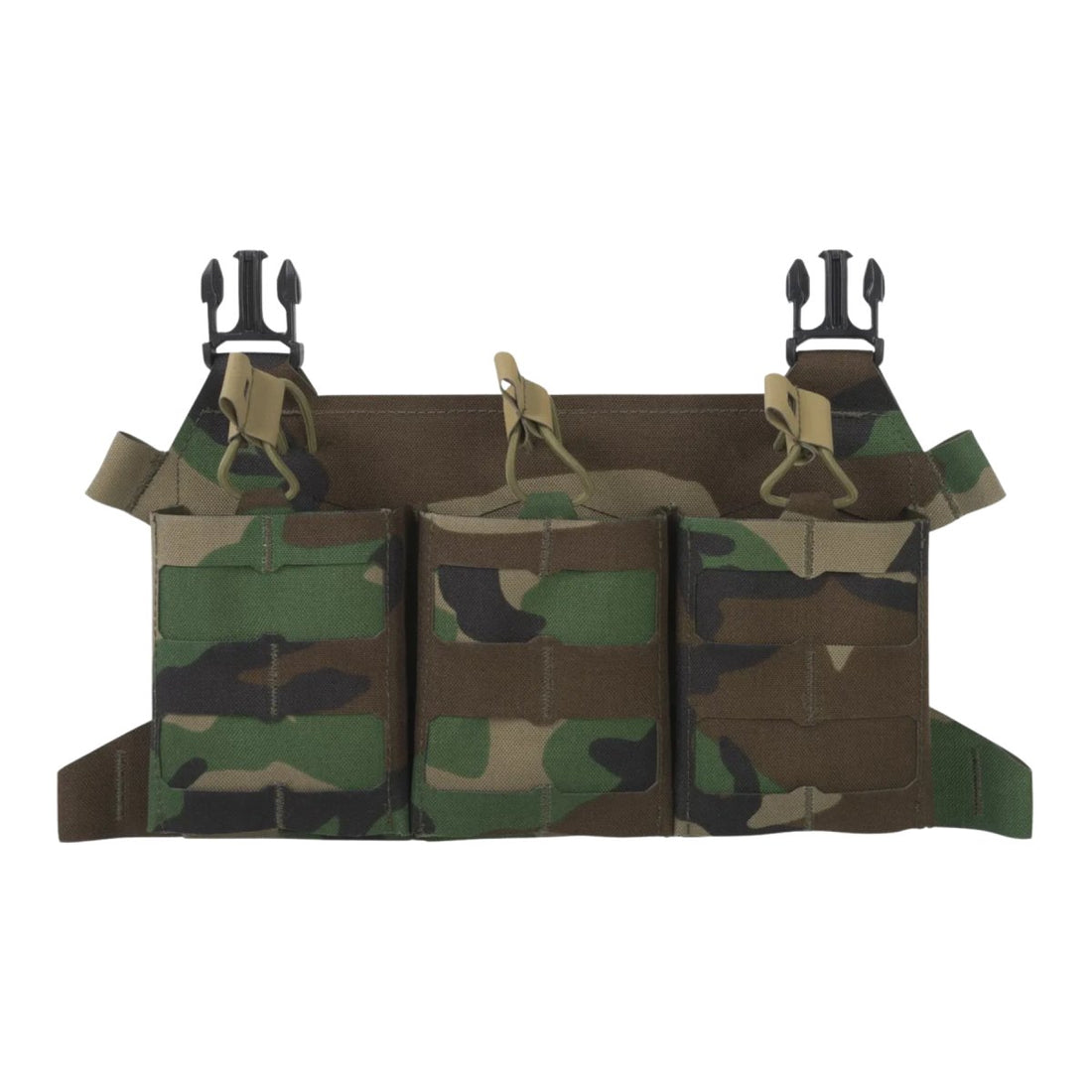 Pokrowiec szkieletowy Direct Action z potrójną klapą na magazynki 308 w kolorze Woodland Camo