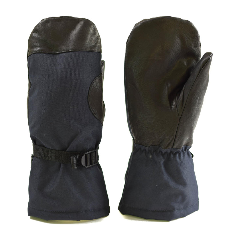 Oryginalne holenderskie rękawiczki armii noTo Winter Gloves Wojskowe Niebieskie Marynarki Wojenne Morskie nowe