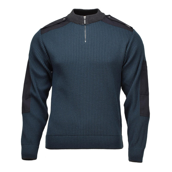 Oryginalny holenderski sweter wojskowy Winter Sport pullover zimny skoczek