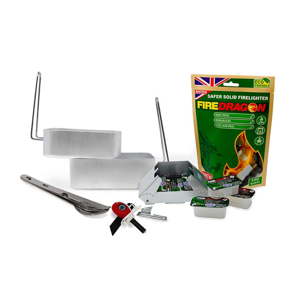BCB Outdoor Goting Zestaw turystyczny Mess Mess Tins Tins Sett Can Otwarte Otwieracz napastnik