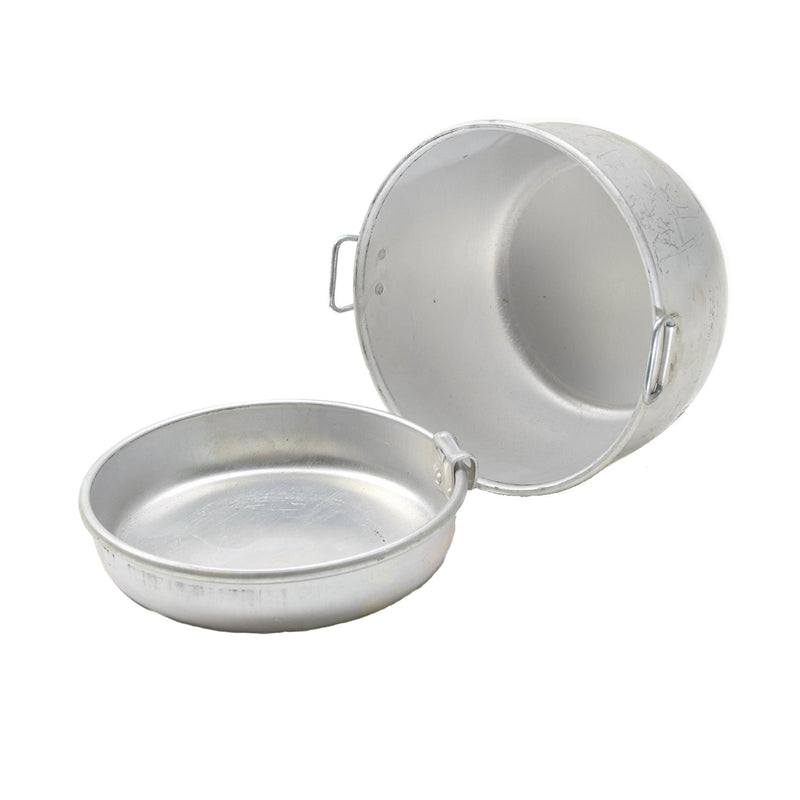 Oryginalny bułgarski zestaw wojskowy Mess Mess Kit Camping Firepit Pot Pane
