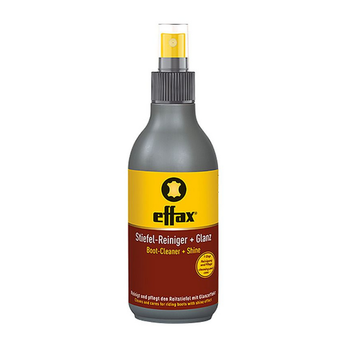 Effax Boot Cleaner + Shine Spray Smooth Leather Riding Boot Care 250ml